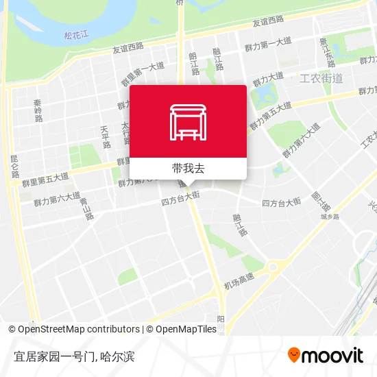 宜居家园一号门地图