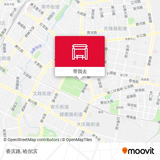 香滨路地图