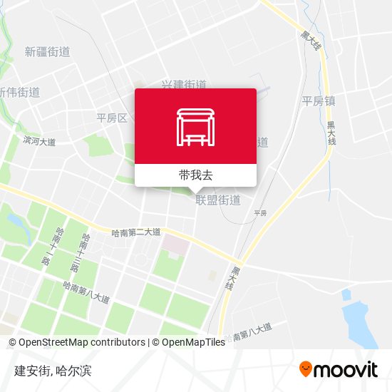 建安街地图