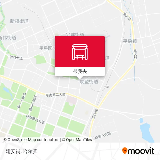 建安街地图