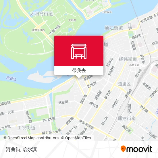河曲街地图