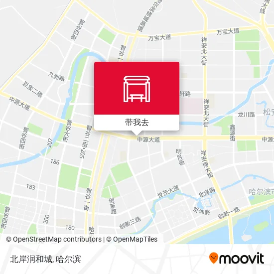 北岸润和城地图