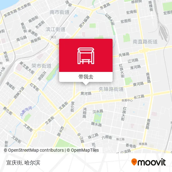 宣庆街地图