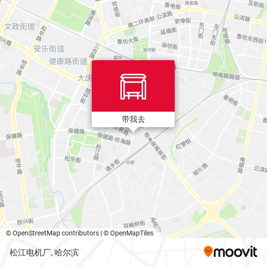 松江电机厂地图