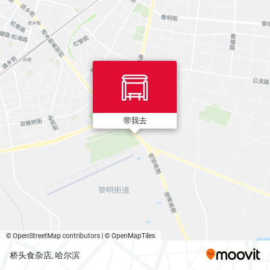 桥头食杂店地图