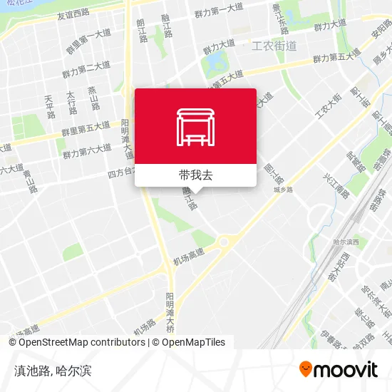 滇池路地图