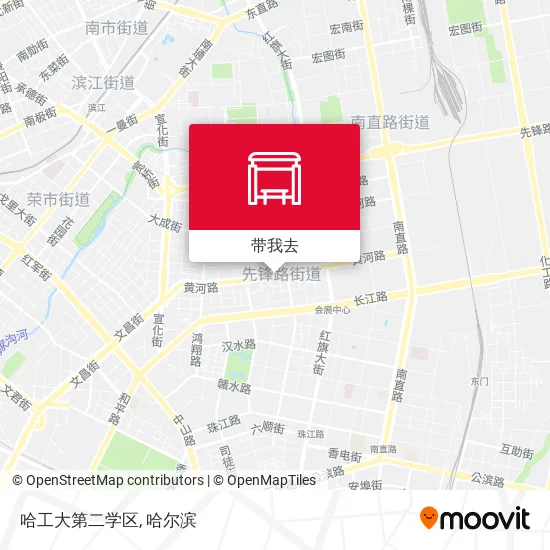 哈工大第二学区地图