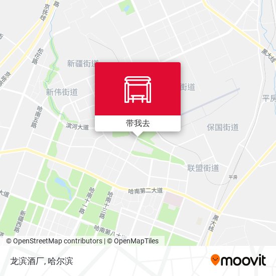 龙滨酒厂地图