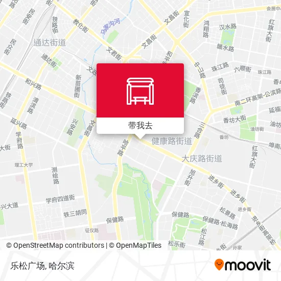 乐松广场地图