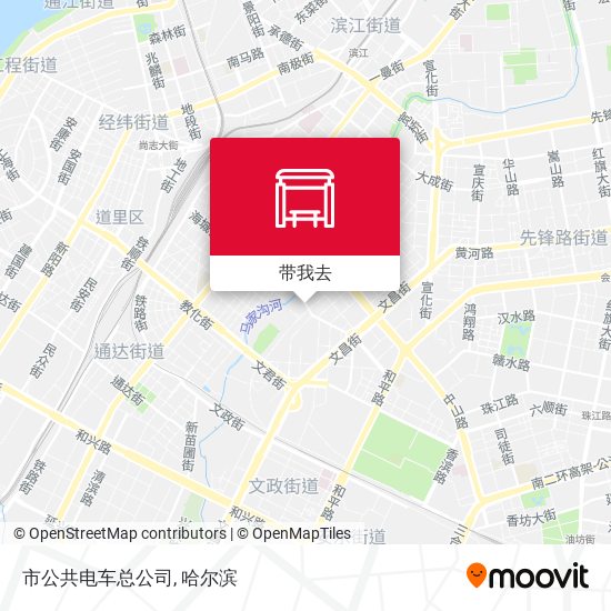 市公共电车总公司地图