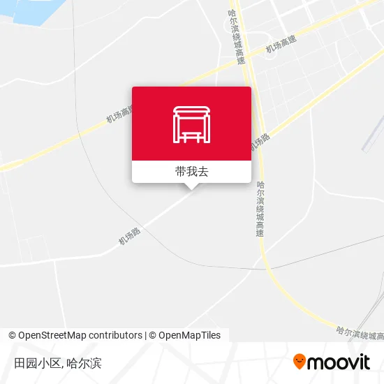 田园小区地图
