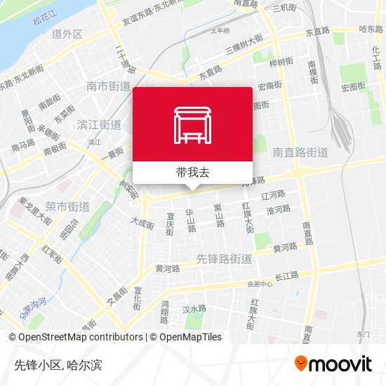 先锋小区地图