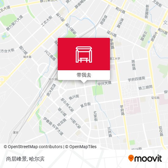 尚层峰景地图