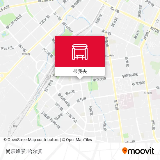 尚层峰景地图