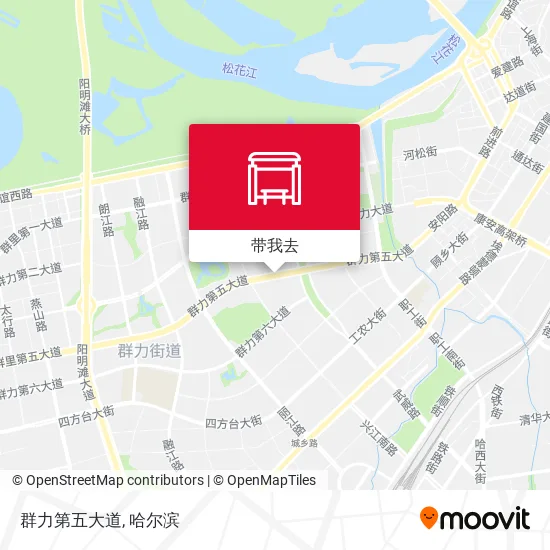 群力第五大道地图