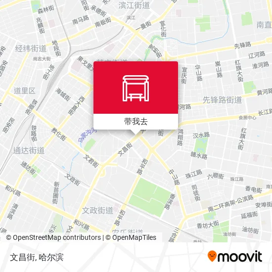 文昌街地图