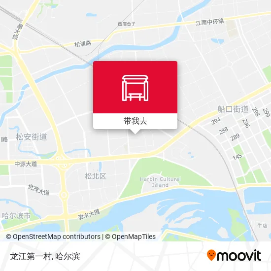 龙江第一村地图