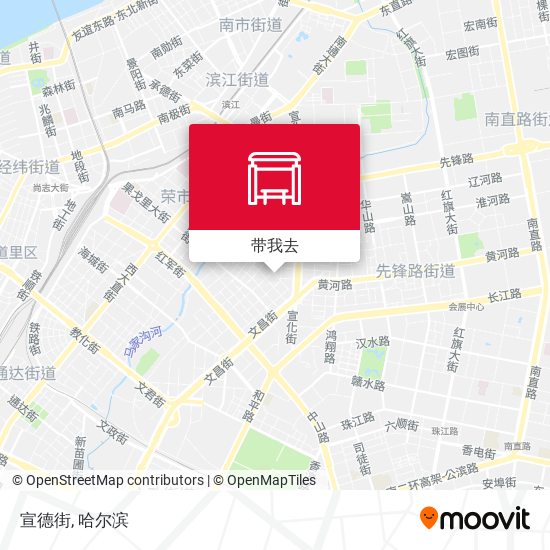 宣德街地图