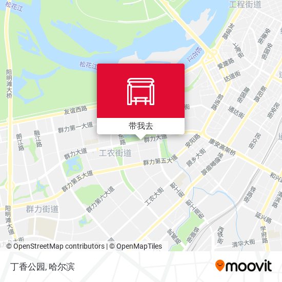 丁香公园地图