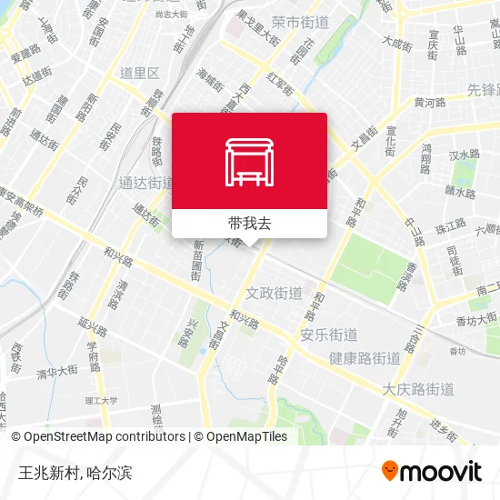 王兆新村地图