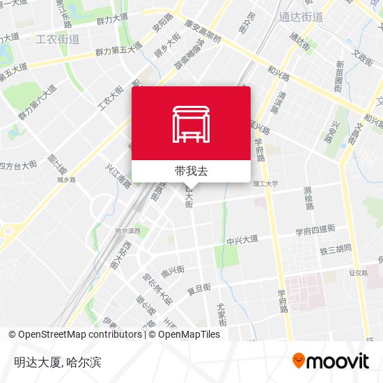 明达大厦地图