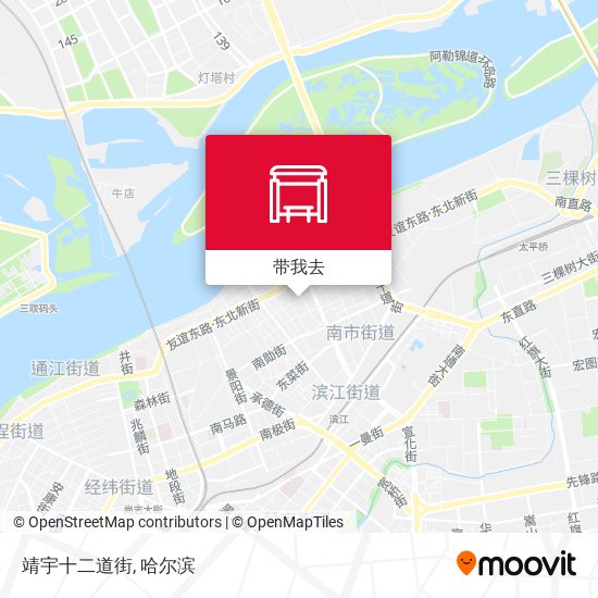 靖宇十二道街地图