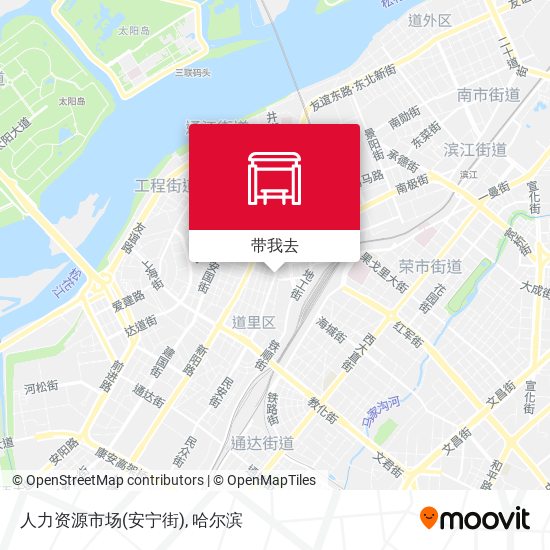 人力资源市场(安宁街)地图