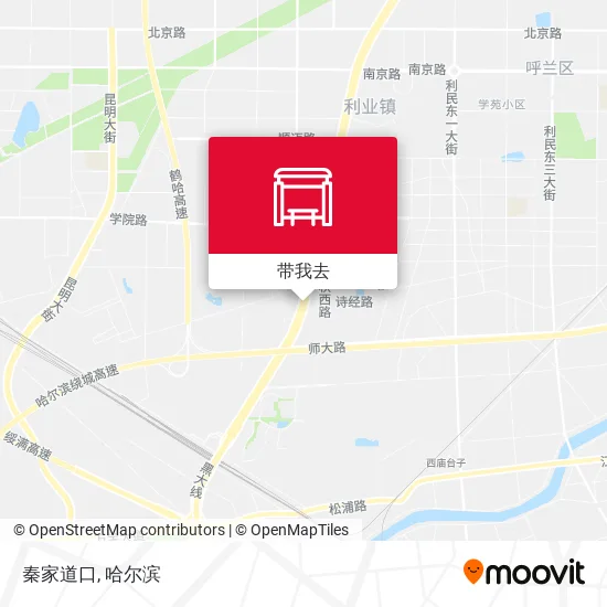 秦家道口地图