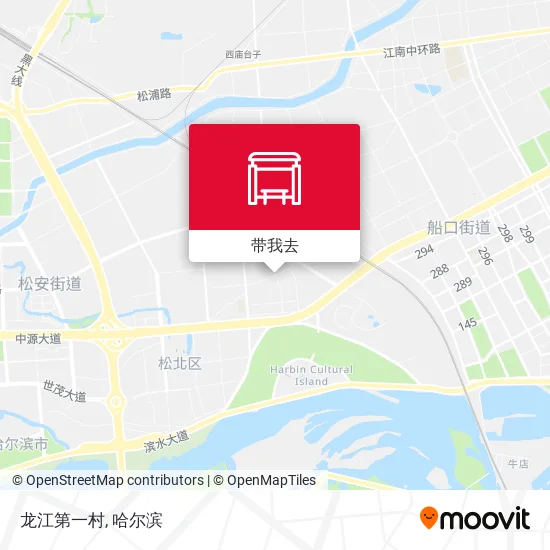 龙江第一村地图