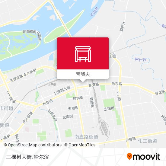 三棵树大街地图