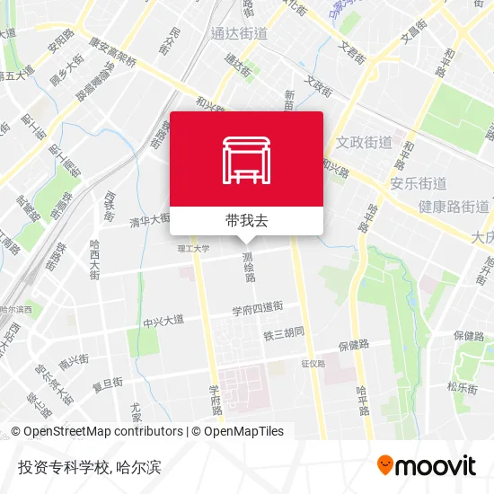 投资专科学校地图