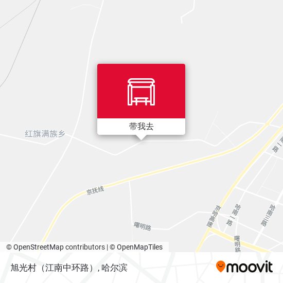 旭光村（江南中环路）地图