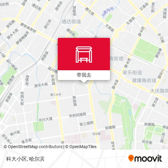 科大小区地图