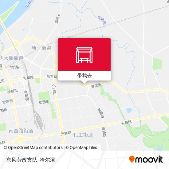 东风劳改支队地图