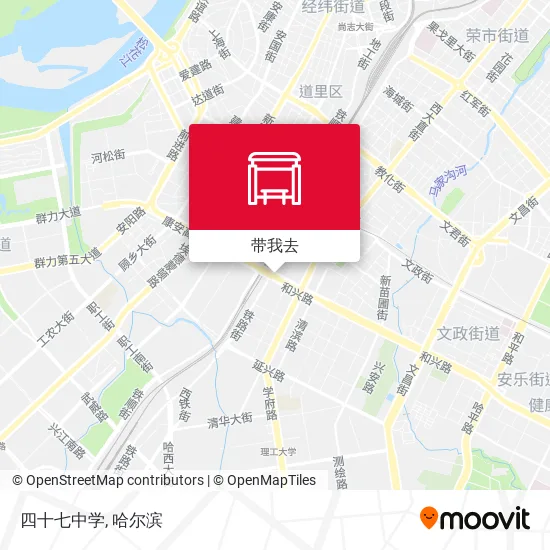 四十七中学地图