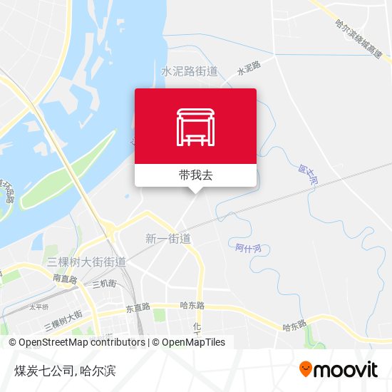 煤炭七公司地图