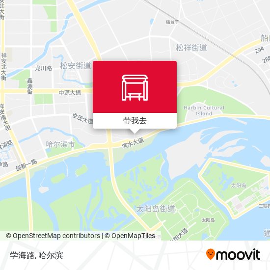 学海路地图