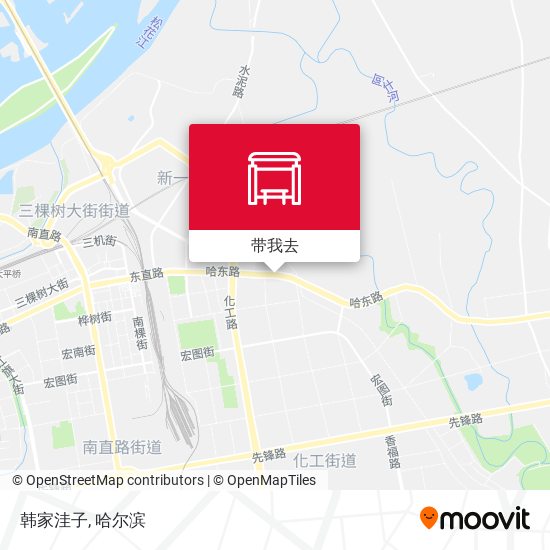 韩家洼子地图