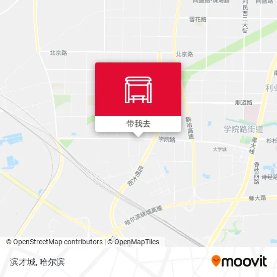 滨才城地图