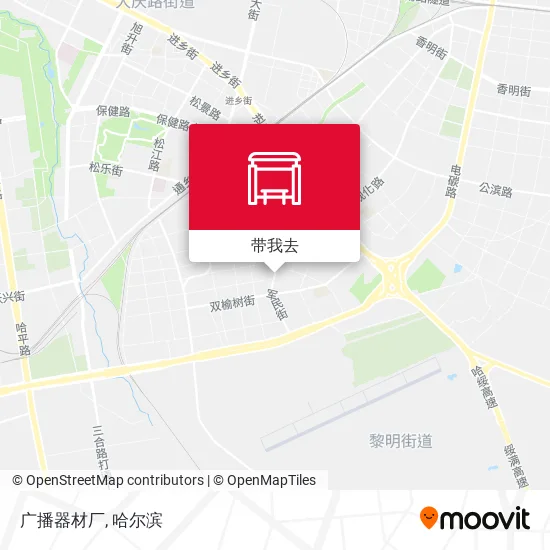 广播器材厂地图