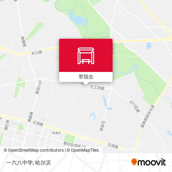 一六八中学地图