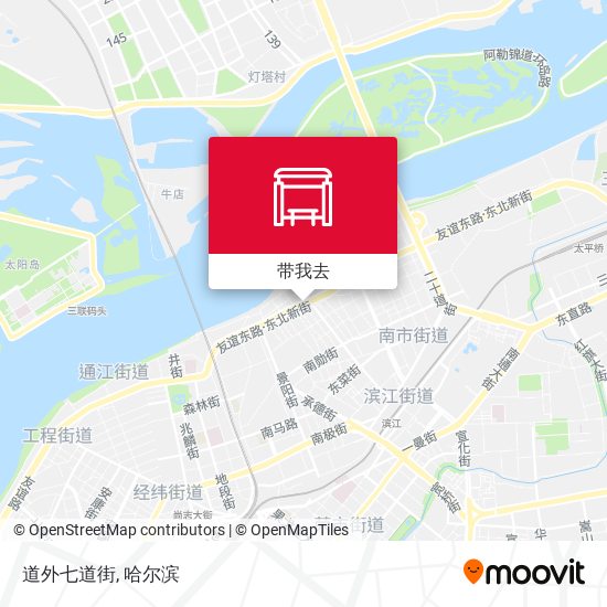 道外七道街地图