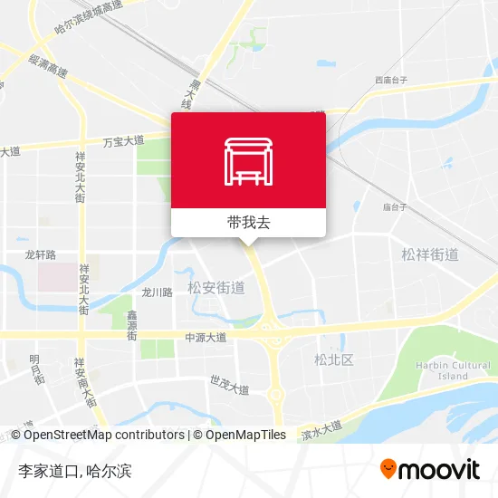 李家道口地图