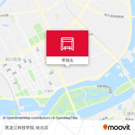 黑龙江科技学院地图