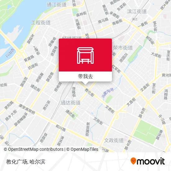 教化广场地图