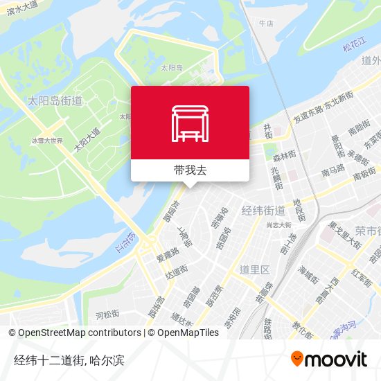 经纬十二道街地图