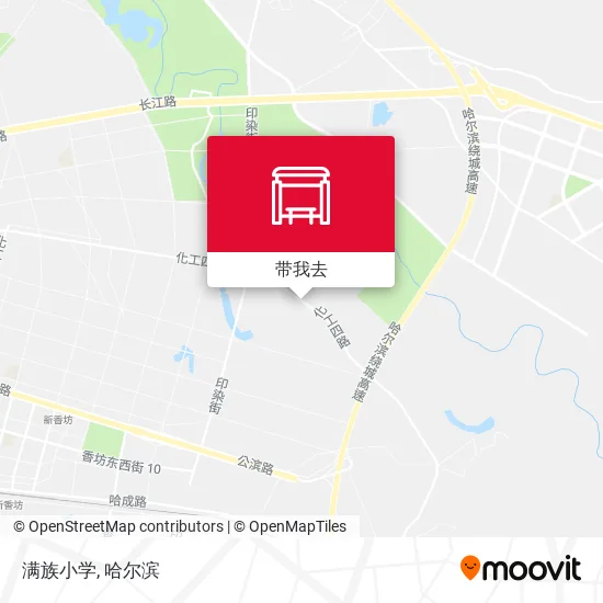 满族小学地图