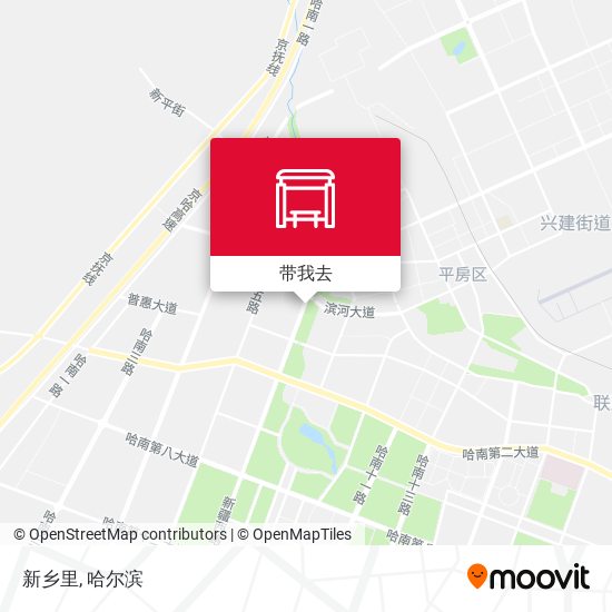 新乡里地图