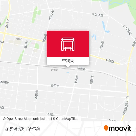 煤炭研究所地图