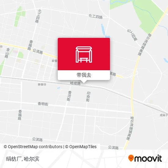 绢纺厂地图